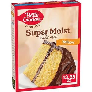 Betty Crocker Favorites Super Moist Yellow Cake Mix 13.25 oz (Pack of 10)