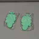 2PCE Bird Perches for Cage, Anti-Slip Abrasive Surface Bird Beak Grinding Stone Bird Sharpening Its Claws, Parrot Perch Stand Platform, for Parrot Budgie Cockatiel Cage Accessories(Green, Large)