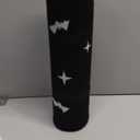 Extended Gaming Mouse Pad with Stitched Edges, Black White Halloween Bats Large Desk pad Long XL Keyboard and Mouse Pad Desk Mat for Gaming Office & Home, 31.5x11.8 in