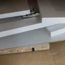 ChooChoo Bathroom Wall Cabinet, Over The Toilet Space Saver Storage Cabinet, Medicine Cabinet with 2 Door and Adjustable Shelves, Cupboard (Espresso)