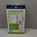 GE Single Stage Under Sink Water Filtration System, Reduces 95+ Impurities Including Lead, Chlorine, Arsenic, & PFOA/PFOS, Easy Installation with Included Kit, Twist & Lock Design, GXK140TNN