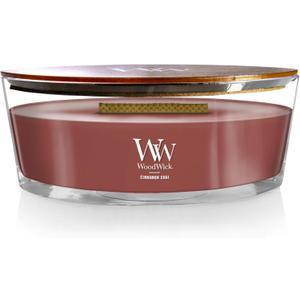 Woodwick Ellipse Scented Candle Cinnamon Chai 16oz, Up to 50 Hours Burn Time
