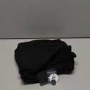 Lepunuo Cargo Pants for Women High Waisted Casual Pants Baggy Stretchy Wide Leg Y2K Streetwear with 6 Pockets (Large, Black)