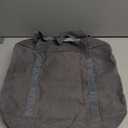 Narwey Foldable Carry on Luggage 22x14x9 Airline Approved Duffle Bag for Travel Packable Duffel Bag for Traveling Airplane for Women and Men 40L (Grey (With Shoulder Strap))