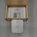 AVANTEK Wireless Door Bell, CW-21 Mini Waterproof Wireless Doorbell Operating at Over 1000 Feet, 2 Remote Buttons Can Have Different Tones, 52 Melodies, CD Quality Sound and LED Flash
