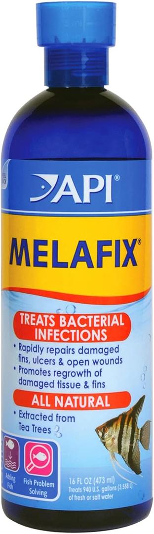 API MELAFIX Freshwater Fish Bacterial Infection Remedy 16-Ounce Bottle API MELAFIX Freshwater Fish Bacterial Infection Remedy 16-Ounce Bottle