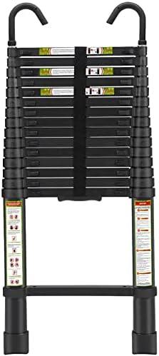 Telescopic Ladder, 20.34FT RIKADE Aluminum Telescoping Ladder with Stable Hook and Non-Slip Feet, Portable Extension Ladder for Household and Outdoor Working 330lb Capacity - Amazon.com