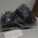 50 FT Drain Snake Auger - Flexible & Powerful Snake Drain Hair Remover Tool, for Kitchen, Shower & All Drains - Manual or Drill-Powered with Gloves, Storage Bag (Black)