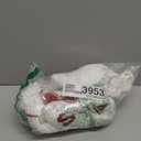 Verdusa Women's Y2k Clothes Going Out Tops Oversized Crochet Jersey Shirts Graphic V Neck Pullover Sweater (Large, White Red)