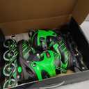 Adjustable Inline Skates Boys and Girls Ages 5-8 8-12 with Light up WheelsRoller Skates for Kids Ages 4-12, Teen Skates for Beginner Outdoor and Indoor, Size M