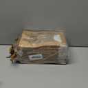 ZENFUN 30 Packs Brown Gift Bags with Handles Valentine's, Kraft Shopping Bags with Transparent Window, 9.8 x 7.1 x 5.1 inch Paper Gift Bags for for Thanksgiving Christmas Birthday Wedding