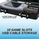 Game Boy Advance Original Rugged Protective Carrying Case - Holds 10 + 1 Games - Perfect Fit
