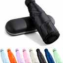 MRTLLOA Travel Essentials Mini Umbrella with Case for Purse - Small Compact & Lightweight, UV Sun Protection, Manual Open/Close for Pocket Umbrella(Women/Men/Kids)