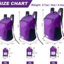 4Monster Hiking Daypack,Water Resistant Lightweight Packable Backpack for Travel Camping Outdoor, 32L
