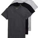 Polo Ralph Lauren Men's T-Shirt Pack, 3-Pack, Cotton Men's Clothing Crewneck Undershirt, Slim Fit Short-Sleeve Tees (Large)