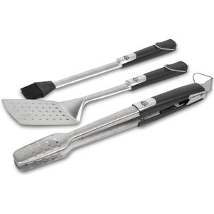 Pit Boss Grills Soft Touch 3 Piece Tool Set, Stainless