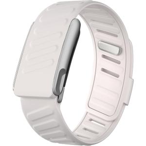 Waterproof Silicone Sport Band Compatible with WHOOP 5.0, One, Peak & Life | Soft-Touch, Sweatproof, Adjustable Replacement Strap for Men & Women  Durable, Comfortable & Easy to Clean (Starlight/Matte Metal)