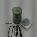 Electric Pencil Sharpener, Helical Blade Automatic Pencil Sharpener, Battery/USB Cord Operated Adjustable Sharpness for 6-8 mm Pencil, Classroom, School, Office, Home, Green