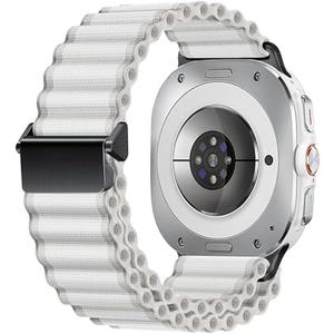 EANWireless for Galaxy Watch 7 Ultra Band 47mm,Off-road Nylon Fabric Strap Women Men Replacement Accessory Compatible for Samsung Galaxy Watch Ultra Trail Band, Pack Of 2