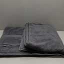 Italic Ultraplush 100% Australian Cotton Towels - Set of 2 Luxury Bath Towels, Quick Dry Plush and Absorbent, Heavy Duty Large Bath Towels, 800GSM Towels for Bathroom & Spa (Charcoal)