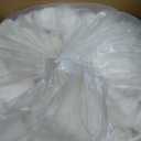 Faux Rabbit Fur Bubble Throw Blanket, 60"x80", Ivory White
