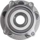 TUCAREST 513287 Front Wheel Bearing and Hub Assembly Compatible with 2010-2015 Toyota Prius, 12-15 Prius Plug-in /11-17 Lexus CT200h [5 Stud Hub w/ABS]