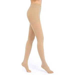Medical Compression Pantyhose for Women & Men, 20-30mmHg Compression Stockings, XL