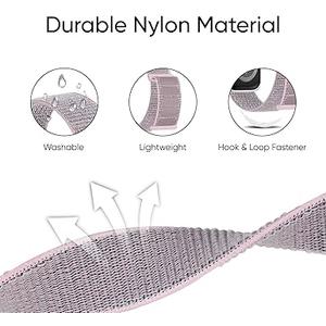 4 Pack Sport Nylon Loop Band Compatible with Apple Watch Bands 38mm 40mm 41mm 42mm 44mm 45mm 46mm 49mm for Women Men, Adjustable Breathable Braided Straps for iWatch Series 10/9/8/7/6/5/4/3/SE/Ultra, Assorted