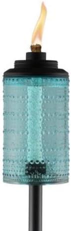 Replacement For Compatible With TIKI Blue Glass 68 in. Carnival Garden Torch 1 pc