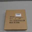 6x6 Picture Frame, Brass Metal Photo Frames with HD Glass, Fits 5x5 with Mat or 6 x 6 without Mat, Display for Wall and Table, 3 Pack