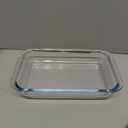 Small Glass Baking Dish for Oven, 1L Casserole Dishes for Oven, 10x6 Glass Baking Pan (Rectangular-10in*6in-1L)