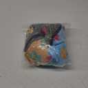 Luciphia 1 Pack 3 Blankets Fluffy Premium Fleece Pet Blanket Flannel Paw Printed Throw for Dog Cat(Small 23x16'', Grey/Brown/Blue)