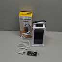 Small Space Heater for Indoor Use, Portable Desk Heater with 2s Instant Warmth, Ceramic Heating, Dual Power Modes, Timer & Overheat Protection  Personal Space Heater for Bedroom, Office, Home (White)