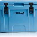 Cobalt 25 Quart Roto-Molded Super Ice Cooler | Large Ice Chest Holds Ice Up to 3 Days |