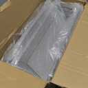 4 Pack Tall Skinny Can Organizer for Refrigerator, Stackable Large Soda Cans of 16oz & 17oz Beverage Energy Drink Container Holder Dispenser with Lid for Fridge, Clear Storage Plastic Bins (Transparent)