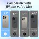 for iPhone 15 Pro Max Case, Impressionist Water Lily Scene, Military-Grade Drop Protection, Cute Soft Slim TPU Protective Cover with Camera Lens Protection for Women & Girls