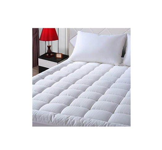 EASELAND MATTRESS PAD WHITE CALIFORNIA KING