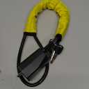 Steering Wheel Lock Anti Theft Handbag Lock Car Lock with 2 Keys for Car Security Fit Most Vehicles Truck SUV Golf Cart Van (Yellow)