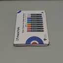 maxtek Neon Dry Erase Markers for Glass,Window Markers for Dry Erase Board,Chalkboard,LED Note Board,Acrylic Refrigerator Calendar,Bullet Tip,Low Odor,Assorted Colors,9 Count