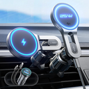 LISEN for Qi2.2 25W MagSafe Car Mount Charger, [Stable & Fast Charging] for Car Vent Magnetic Wireless Car Charger, Car Phone Holder Charger Car Accessories Fits iPhone 17 Pro Max Air 16 15 14 13 12