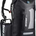 IDRYBAG Waterproof Backpack for Men 20L/30L/40L, Floating Dry Bag Kayak, Dry Backpack Hiking (Black)