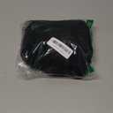 KooKaStyle Clip in Synthetic Hair Extensions Long Wavy 4PCS Thick Hairpieces Black Fiber Double Weft Natural Hair Extensions 24 Inch for Women