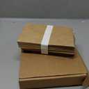 48 Pack Kraft Brown Blank Greeting Cards with Envelopes, Folded Cardstock for DIY Wedding, Birthday Invitations, Crafts (4x6 in)