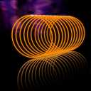 Glow Fever Glow Sticks Bulk 100ct 22'' Glow Necklaces with Connectors, Neon Light Sticks for Party Festivals Raves Concert Birthday Wedding, Orange