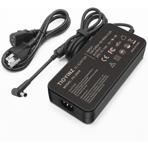 280W AC Charger for ASUS ROG Strix G15 G17 G513R G513Q G713R G713Q Scar 15 17 G532L G533Z G732L G733Z Hero Scar III G731G G531G G703G Gaming Laptop Adapter 20V 14A (6.0x3.7mm) (Black-280W)