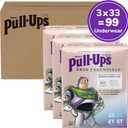 Pull-Ups Boys' Skin Essentials Potty Training Pants, Training Underwear, 4T-5T (38-50 lbs), 99 Ct (3 Packs of 33)