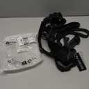 SlowTon No Pull Dog Harness - Heavy Duty Dog Harness and Leash Set for Medium Large Dogs, Reflective Tactical Harness with Soft Padded and Front Clip for Easy Walk and Training (Black L)