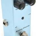 MUSIKLAN Electric Guitar Effects Pedal Mini Single Type DC 9V True Bypass (Analog Chorus)