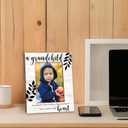 Grandparents Gifts Picture Frame 5x7, Grandchild Photo Frame, Grandparents Gifts for Christmas Birthday from Grandson Granddaughter, Grandchild Wooden Picture Photo Frames for Desk Room Decor