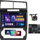 4+64GB Android 15 Car Stereo for Dodge Charger/Magnum 2005-2007 Wireless Carplay Android Auto 10" Touch Screen Car Radio Dash Kit with GPS WiFi Bluetooth SWC DSP EQ Mirror Link Backup Camera
